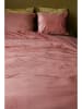 At Home Fluwelen beddengoedset "Tender" lichtroze