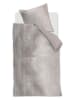 At Home Fluwelen beddengoedset "Textures" grijs