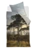 Ambiante Satijnen beddengoedset "Nature" meerkleurig