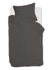 Ambiante Satijnen beddengoedset "Uni" grijs