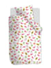 Ambiante Renforcé beddengoedset "Tutti Frutti" wit/meerkleurig