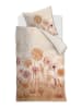 Beddinghouse Satijnen beddengoedset "Ella" crème/beige