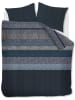 Beddinghouse Flanell-Bettwäsche-Set ''Enzo'' in Dunkelblau
