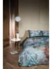 Beddinghouse Komplet pościeli satynowej "Erode" w kolorze błękitnym
