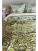 Beddinghouse Satijnen beddengoedset "Flowerlove" groen