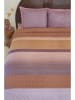 Beddinghouse Renforcé beddengoedset "Vance" paars/oranje