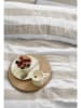 Rivièra Maison Komplet pościeli "Striped" w kolorze beżowo-białym