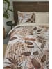 Rivièra Maison Beddengoedset "Sunset Leafs" beige/bruin