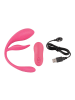 Orion Vibro-Ei mit Klitoris-Vibrator "Double Pleasure L" in Pink