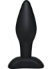 Orion Analplug "Black Velvets Small Plug" in Schwarz - (L)9 cm
