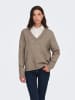 JDY Pullover in Taupe