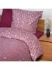 Schiesser Komplet pościeli flanelowej "Runa" w kolorze różowym