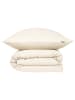 Schiesser Satin-Bettwäsche-Set "Ella" in Creme