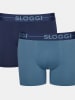 Sloggi Bokserki (2 pary) w kolorze niebiesko-granatowym