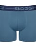 Sloggi 2-delige set: boxershorts blauw/donkerblauw