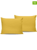Elizabed 2-delige set: renforcé kussenhoezen geel