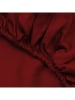 Elizabed Satin-Spannbettlaken in Rot