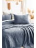 Elizabed 3-delige bedspreiset blauwgrijs