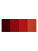 Colorful Cotton 4-delige set: handdoeken "Rainbow" bordeaux/rood/oranje