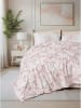 Elizabed Komplet pościeli renforcé "Serava" w kolorze biało-jasnoróżowym