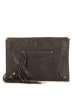 Balenciaga Leder-Clutch in Schwarz - (B)30 x (H)23 x (T)10 cm