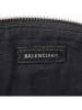 Balenciaga Skórzana kopertówka w kolorze czarnym - 38,5 x 27 x 1,5 cm