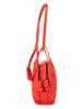 Bottega Veneta Leder-Umhängetasche in Rot - (B)22 x (H)19 x (T)4 cm