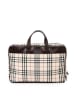Burberry Laptoptasche in Beige/ Braun - (B)38 x (H)26 x (T)4 cm