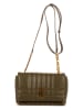 Burberry Leder-Umhängetasche in Khaki - (B)20 x (H)13 x (T)7 cm