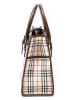 Burberry Torebka w kolorze kremowo-brązowym - 23 x 22 x 11 cm