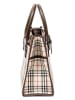 Burberry Torebka w kolorze kremowo-brązowym - 23 x 22 x 11 cm