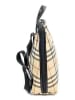 Burberry 2nd Hand Rucksack in Beige/ Schwarz - (B)22 x (H)26 x (T)10 cm