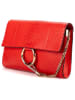 Chloé 2nd Hand Leder-Umhängetasche in Rot - (B)28 x (H)17 x (T)3 cm