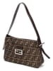 Fendi Schultertasche in Hellbraun/ Braun - (B)29 x (H)24 x (T)4 cm