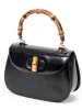 Gucci Leder-Henkeltasche in Schwarz - (B)21 x (H)15 x (T)7 cm