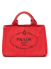 PRADA Henkeltasche in Rot - (B)28 x (H)18 x (T)15 cm