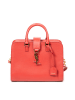 YSL Leder-Henkeltasche in Rot - (B)26 x (H)19 x (T)12 cm