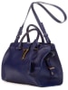 Yves Saint Laurent 2nd Hand Leder-Henkeltasche in Blau - (B)30 x (H)21 x (T)14 cm