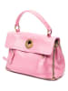 Yves Saint Laurent Skórzana torebka w kolorze jasnoróżowym - 26 x 19 x 12 cm