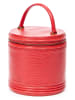 Louis Vuitton Leder-Henkeltasche in Rot - (B)19 x (H)19 x (T)18 cm