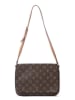 Louis Vuitton 2nd Hand Schultertasche "Musette Tango" in Braun - (B)24 x (H)20 x (T)5 cm