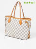 Louis Vuitton Torebka "Neverfull PM" w kolorze kremowo-szarym - 37 x 22 x 13 cm