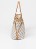 Louis Vuitton Torebka "Neverfull PM" w kolorze kremowo-szarym - 37 x 22 x 13 cm
