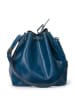 Louis Vuitton Leder-Schultertasche in Dunkelblau - (B)24 x (H)26 x (T)18 cm
