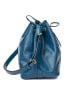 Louis Vuitton Leder-Schultertasche in Dunkelblau - (B)24 x (H)26 x (T)18 cm
