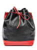 Louis Vuitton 2nd Hand Leder-Schultertasche in Schwarz - (B)27 x (H)34 x (T)16 cm