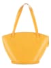Louis Vuitton Skórzana torebka w kolorze żółtym - 26 x 29 x 15 cm