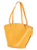 Louis Vuitton Skórzana torebka w kolorze żółtym - 26 x 29 x 15 cm