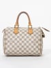 Louis Vuitton Henkeltasche "Speedy 25" in Weiß / Grau - (B)25 x (H)15 x (T)19 cm