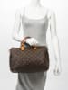 Louis Vuitton Henkeltasche "Speedy 35" in Braun - (B)35 x (H)22 x (T)17 cm